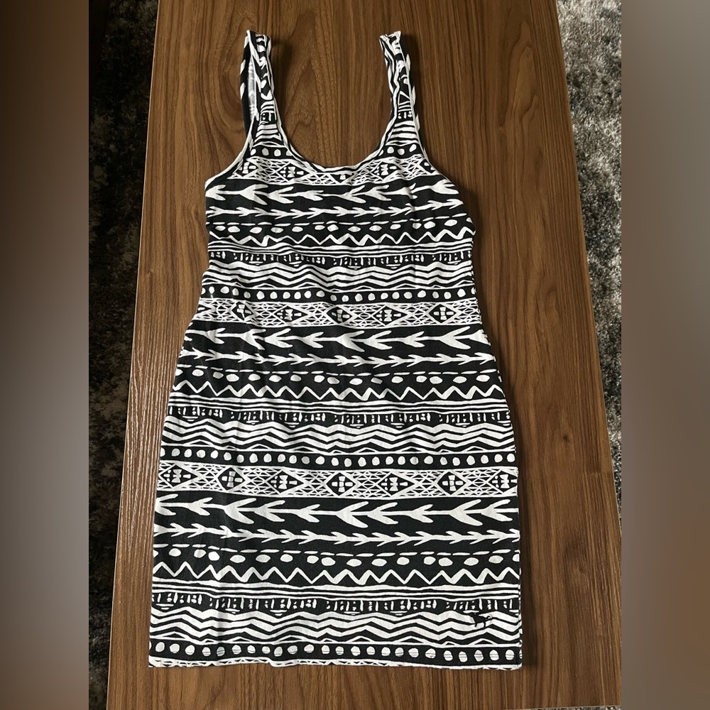 PINK Aztec mini dress